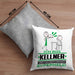 Kellner Geschenk Kissen mit Füllung 40x40 Ich Bin Kellner Aber Sag Doch Einfach Superheld Lustige Geschenkdiee für Kellner (Grau) Grau Trendation