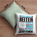 Reiter Geschenk Kaffee-Kissen mit Füllung 40x40 Geschenkidee für Reiter Ich Bin Reiter Ich Kann Es Dir Erklären Jedoch Nicht Für Dich Verstehen Spruch Lustig (Grau) Grün Trendation