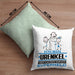 Urenkel Geschenk Kissen mit Füllung 40x40 Ich Bin Urenkel Aber Sag Doch Einfach Superheld Lustige Geschenkdiee für Urenkel (Grau) Grün Trendation