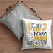 Hundebesitzer Kissen mit Füllung 40x40 So Sieht Ein Richtig Cooler Hundebesitzer Aus Geschenk Lustiger Spruch Geschenkidee (Grau) Grau Trendation