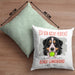 Berner Sennen Besitzer Kissen mit Füllung 40x40 Geschenk Lustiger Spruch Geschenkidee Besitzerin Ich Bin Nicht toll Aber Mein Berner Sennen Ist Es (Grau) Grün Trendation