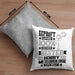 Hobbymeteorologe Geschenk Lustiger Spruch für Hobbymeteorologe Geschenkidee Bester Hobbymeteorologe Der WeltKissen mit Füllung 40x40 (Grau) Grau Trendation