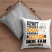 Indie-Fan Geschenk Lustiger Spruch für Indie-Fan Geschenkidee Bester Indie-Fan Der WeltKissen mit Füllung 40x40 (Grau) Grau Trendation