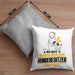 Hundebesitzer Geschenk Kissen mit Füllung 40x40 So Gut Kann Nur Ein Hundebesitzer Aussehen Geschenkidee (Grau) Grau Trendation