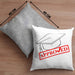 Lustige Kissen mit Füllung 40x40 für Doktor, Master und Bachelor - Das tolle Geschenk für Absolventen Approved (Grau) Grau Trendation