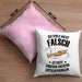 Kissen mit Füllung 40x40 Posaunist Geschenk Lustiges Geschenkidee Posaunen-Spieler (Grau) Rosa Trendation