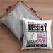 Bassist Geschenk Kaffee-Kissen mit Füllung 40x40 Geschenkidee für Bassist Ich Bin Bassist Ich Kann Es Dir Erklären Jedoch Nicht Für Dich Verstehen Spruch Lustig (Grau) Grau Trendation