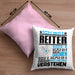 Reiter Geschenk Kaffee-Kissen mit Füllung 40x40 Geschenkidee für Reiter Ich Bin Reiter Ich Kann Es Dir Erklären Jedoch Nicht Für Dich Verstehen Spruch Lustig (Grau) Rosa Trendation