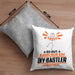 DIY-Bastler Geschenk Kissen mit Füllung 40x40 So Gut Kann Nur Ein DIY-Bastler Aussehen Geschenkidee (Grau) Grau Trendation