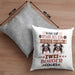 Border Collies Besitzer Kissen mit Füllung 40x40 Geschenk Lustiger Spruch Geschenkidee Was Ist Besser Als Ein Border Collies (Grau) Grau Trendation