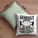 Handball Geschenk Kissen mit Füllung 40x40 Geschenkidee Handball-Spieler Handballspielerin Mädchen Jungs Geheult Wird Erst Wenn Es Stark (Grau) Grün Trendation