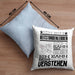 Reitstundenlehrer Geschenk Kaffee-Kissen mit Füllung 40x40 Geschenkidee für Reitstundenlehrer Ich Bin Reitstundenlehrer Ich Kann Es Dir Erklären Jedoch Nicht Für Dich Verstehen Spruch Lustig (Grau) Blau Trendation