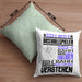 Baseballspieler Geschenk Kaffee-Kissen mit Füllung 40x40 Geschenkidee für Baseballspieler Ich Bin Baseballspieler Ich Kann Es Dir Erklären Jedoch Nicht Für Dich Verstehen Spruch Lustig (Grau) Grün Trendation