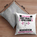 Softballspielerin Kissen mit Füllung 40x40 Geschenk für Softballspielerin Geburtstag Lustiger Spruch Was Ist Deine Superkraft (Grau) Grau Trendation