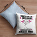 Softballspielerin Kissen mit Füllung 40x40 Geschenk für Softballspielerin Der Mann Der Alles Kann Geschenkidee zum Geburtstag (Grau) Blau Trendation