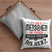 Liebste Person Geschenk Kissen mit Füllung 40x40 Es Gibt Menschen Die Passen Einfach Perfekt Ins Herz Geschenkidee Beste Freundin (Grau) Grau Trendation