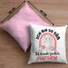 Geschenk für beste Freundin Kissen mit Füllung 40x40 Alpaka Llama Kissen mit Füllung 40x40 mit Spruch Ich Bin So Süß Ich Könnte Zucker Pupsen Geschenkidee für Frauen (Grau) Rosa Trendation
