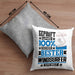 Windsurfer Geschenk Lustiger Spruch für Windsurfer Geschenkidee Bester Windsurfer Der WeltKissen mit Füllung 40x40 (Grau) Grau Trendation