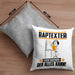Raptexter Kissen mit Füllung 40x40 Geschenk für Raptexter Der Mann Der Alles Kann Geschenkidee zum Geburtstag (Grau) Grau Trendation