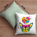 Chihuahua Herz Farbe Besitzer Kissen mit Füllung 40x40 Geschenk Lustiger Spruch Geschenkidee Chihuahua Liebhaber (Grau) Grün Trendation