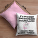 Eiskunstläufer Geschenk Kissen mit Füllung 40x40 Lustige Geschenkidee Geburtstag für Eiskunstläufer Ich Bin Dieser Legendäre Eiskunstläufer Von Dem Alle Geredet Haben (Grau) Rosa Trendation