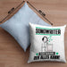 Songwriter Kissen mit Füllung 40x40 Geschenk für Songwriter Der Mann Der Alles Kann Geschenkidee zum Geburtstag (Grau) Blau Trendation