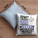 Orchestermusiker Geschenk Lustiger Spruch für Orchestermusiker Geschenkidee Bester Orchestermusiker Der WeltKissen mit Füllung 40x40 (Grau) Blau Trendation
