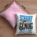 Kissen mit Füllung 40x40 für Waldarbeiter Holzspäne "Scharf Genug Um Sie Alle Flach Zu Legen" (Grau) Rosa Trendation