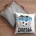 Abi Geschafft Abitur Prüfung Bestanden Kissen mit Füllung 40x40 Geschenk Kann Ich Jetzt Wieder Fußball Spielen Fußballspieler Geschenkidee (Grau) Grau Trendation