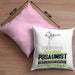 Posaunist Geschenk Kissen mit Füllung 40x40 Ich Bin Posaunist Aber Sag Doch Einfach Superheld Lustige Geschenkdiee für Posaunist (Grau) Rosa Trendation