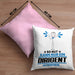 Dirigent Geschenk Kissen mit Füllung 40x40 So Gut Kann Nur Ein Dirigent Aussehen Geschenkidee (Grau) Rosa Trendation