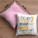 So Sieht Ein Richtig Cooler Schwägerschaft Aus Geschenk Kissen mit Füllung 40x40 Lustiger Spruch Geschenkidee (Grau) Rosa Trendation