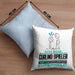 Curling-Spieler Geschenk Kissen mit Füllung 40x40 Ich Bin Curling-Spieler Aber Sag Doch Einfach Superheld Lustige Geschenkdiee für Curling-Spieler (Grau) Blau Trendation