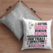 Softballspielerin Geschenk Kissen mit Füllung 40x40 Lustiger Spruch Erheben Sie Sich Der Softballspielerin Betritt den Raum (Grau) Grau Trendation