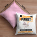 Pianist Kissen mit Füllung 40x40 Geschenk für Pianist Geburtstag Lustiger Spruch Was Ist Deine Superkraft (Grau) Rosa Trendation