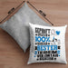 Tierheimvolontär Geschenk Lustiger Spruch für Tierheimvolontär Geschenkidee Bester Tierheimvolontär Der WeltKissen mit Füllung 40x40 (Grau) Grau Trendation