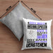 Baseballspieler Geschenk Kaffee-Kissen mit Füllung 40x40 Geschenkidee für Baseballspieler Ich Bin Baseballspieler Ich Kann Es Dir Erklären Jedoch Nicht Für Dich Verstehen Spruch Lustig (Grau) Grau Trendation