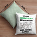 Bandmitglied Geschenk Kissen mit Füllung 40x40 Lustiger Spruch Ich Bin Bandmitglied Warum Weil Ich Es Kann Geschenkidee Bester Bandmitglied Geburtstag (Grau) Grün Trendation