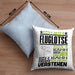 Fluglotse Geschenk Kaffee-Kissen mit Füllung 40x40 Geschenkidee für Fluglotse Ich Bin Fluglotse Ich Kann Es Dir Erklären Jedoch Nicht Für Dich Verstehen Spruch Lustig (Grau) Blau Trendation