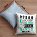 Tierärztin Geschenk Kissen mit Füllung 40x40 Lustig Geschenkidee für Tierärztin Geburtstag So Sieht Eine Richtig Coole Tierärztin Aus Frauen Spruch (Grau) Blau Trendation