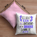 So Sieht Ein Richtig Cooler Sammler Aus Geschenk Kissen mit Füllung 40x40 Lustiger Spruch Geschenkidee (Grau) Rosa Trendation