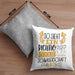 So Sieht Ein Richtig Cooler Schwägerschaft Aus Geschenk Kissen mit Füllung 40x40 Lustiger Spruch Geschenkidee (Grau) Grau Trendation