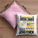 Survival-Trainer Geschenk Kaffee-Kissen mit Füllung 40x40 Geschenkidee für Survival-Trainer Ich Bin Survival-Trainer Ich Kann Es Dir Erklären Jedoch Nicht Für Dich Verstehen Spruch Lustig (Grau) Rosa Trendation