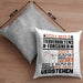 Tierverhaltensforscher Geschenk Kaffee-Kissen mit Füllung 40x40 Geschenkidee für Tierverhaltensforscher Ich Bin Tierverhaltensforscher Ich Kann Es Dir Erklären Jedoch Nicht Für Dich Verstehen Spruch Lustig (Grau) Grau Trendation
