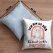 Geschenk für beste Freundin Kissen mit Füllung 40x40 Alpaka Llama Kissen mit Füllung 40x40 mit Spruch Ich Bin So Süß Ich Könnte Zucker Pupsen Geschenkidee für Frauen (Grau) Blau Trendation