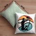 Basketball Kissen mit Füllung 40x40 Geschenk Basketballspieler Trainer Geschenkidee Lustige Kissen mit Füllung 40x40 Basketballer Jungs Jungen Coach (Grau) Grün Trendation