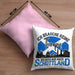 Kissen mit Füllung 40x40 Schottland Urlaub Geschenk für Schottland Fans Ich Brauche Keine Therapie (Grau) Rosa Trendation