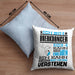 Breakdancer Geschenk Kaffee-Kissen mit Füllung 40x40 Geschenkidee für Breakdancer Ich Bin Breakdancer Ich Kann Es Dir Erklären Jedoch Nicht Für Dich Verstehen Spruch Lustig (Grau) Blau Trendation