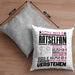 Rätselfan Geschenk Kaffee-Kissen mit Füllung 40x40 Geschenkidee für Rätselfan Ich Bin Rätselfan Ich Kann Es Dir Erklären Jedoch Nicht Für Dich Verstehen Spruch Lustig (Grau) Grau Trendation