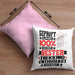 Trekking-Enthusiast Geschenk Lustiger Spruch für Trekking-Enthusiast Geschenkidee Bester Trekking-Enthusiast Der WeltKissen mit Füllung 40x40 (Grau) Rosa Trendation
